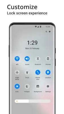 Lock Screen S22 Style android App screenshot 5